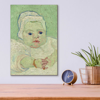  «Roulin's Baby» par Vincent Van Gogh, art mural en verre acrylique, 12 po x 16 po