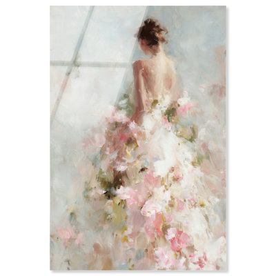 Garden Bride I Acrylic Print Floral Glam Art by Art Remedy, Ready to Hang, 10 x 15