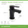 Identity Single-handle Bathroom Faucet with Push Pop Drain