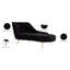 Chaise longue en velours Margo-1182622606