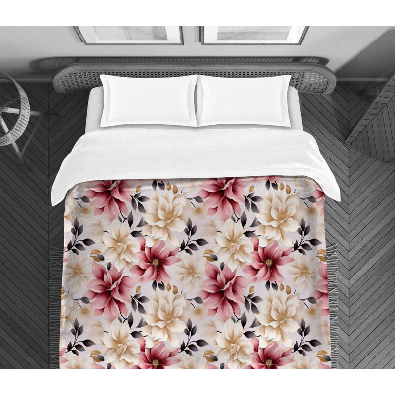 Floral Ansar Comforter, Twin Extra Long Comforter