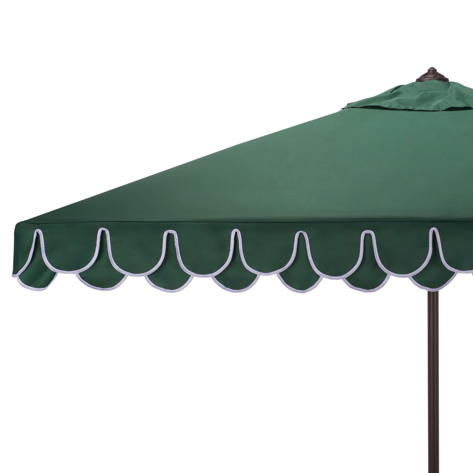 7.5' Square Market Umbrella, Hunter Green