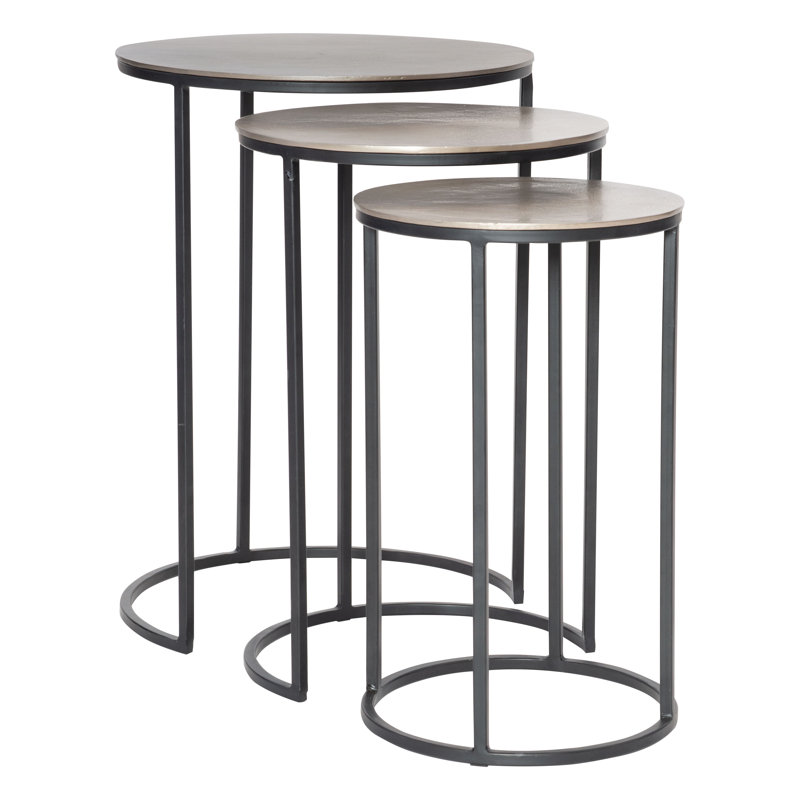Ensemble de 3 tables gigognes Adelaide
