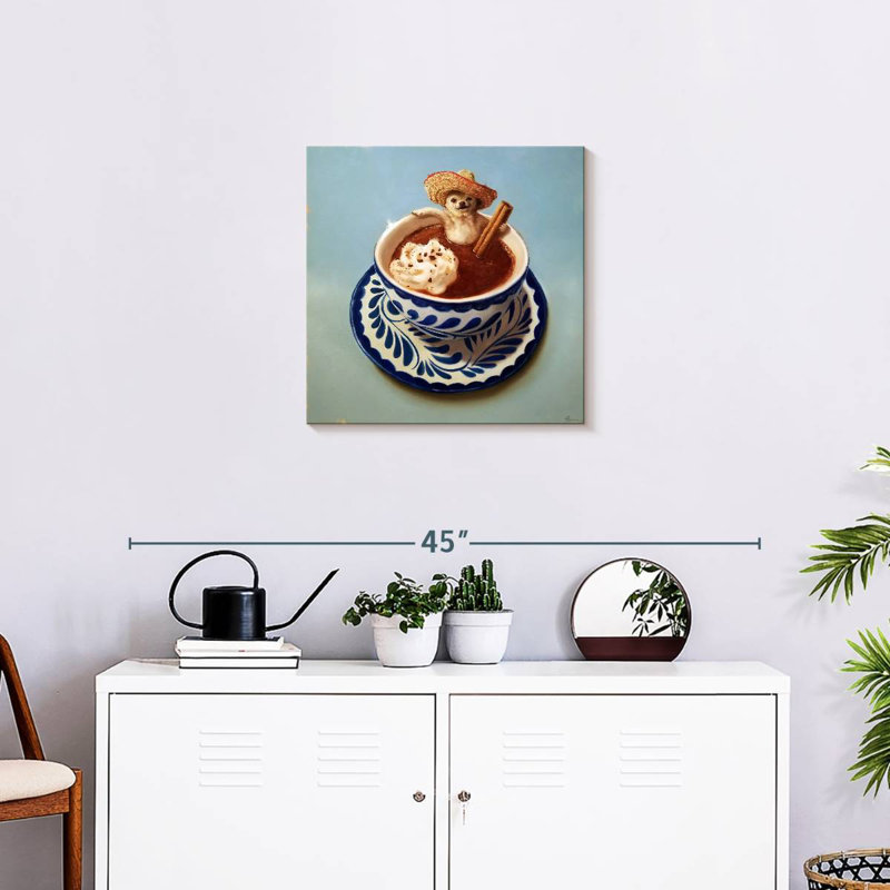 Yarlin Mexican Hot Chocolate, 20" H x 20" W