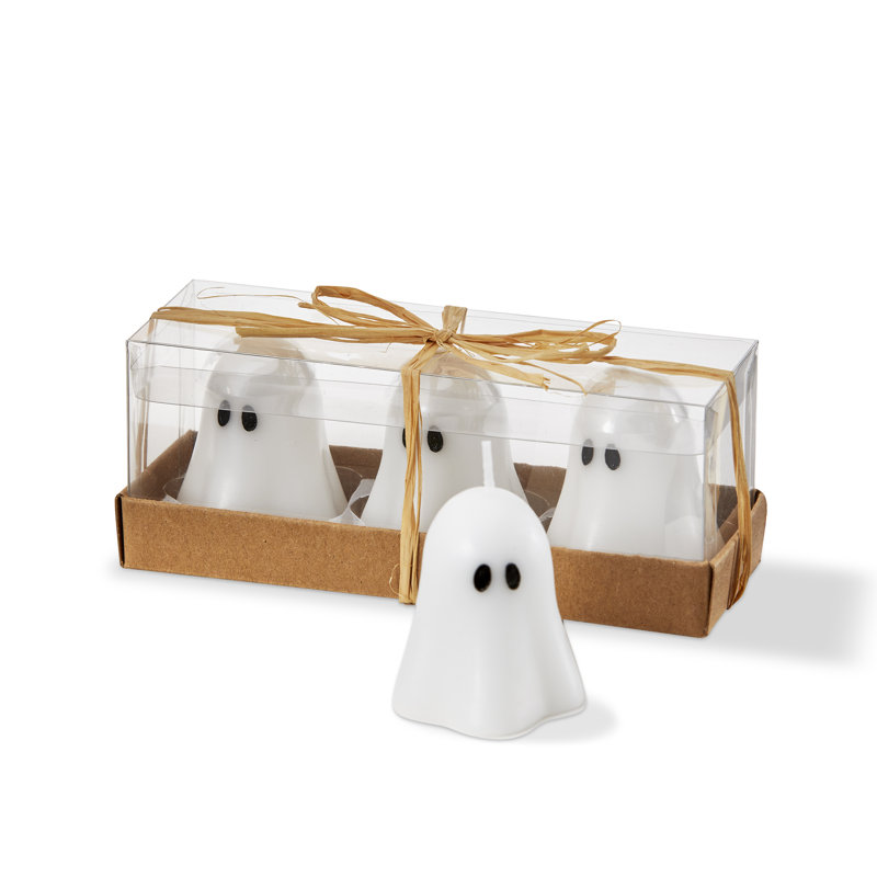 Ghost Mini Candles S/3