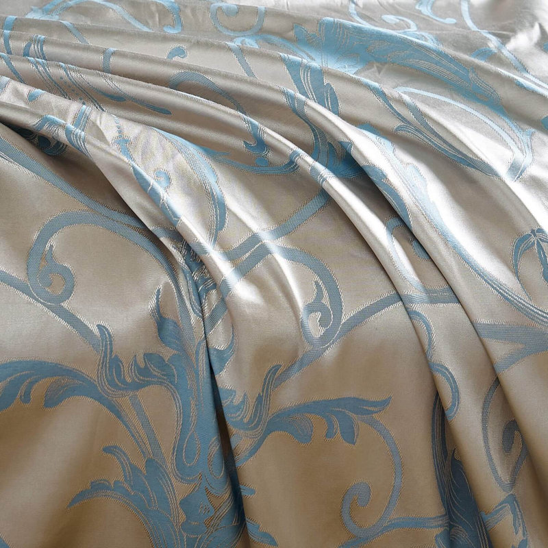 North Andover Cotton Blend Room Darkening Curtain Single Panel