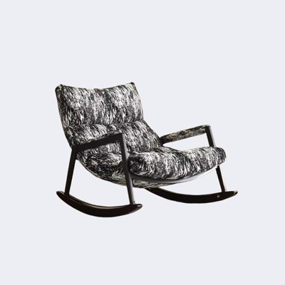 Retro Style Rocking Chair Metal Rocking Chair