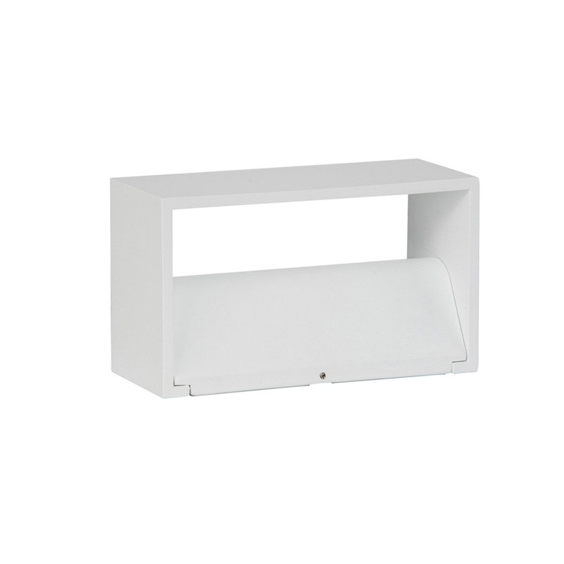 Izmir Outdoor Flush Mount, White