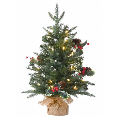 The Holiday Aisle® Artificial Mini Christmas Trees, 43PCS Mini