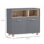 Engineered Wood Freestanding Bathroom Cabinet