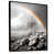 Black Floater Framed