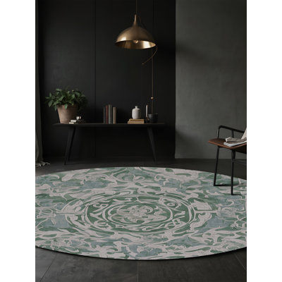 Machine Washable Gray Area Rug