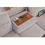 Canapé-lit modulaire en chenille de 94 po en chenille beige Kipling II