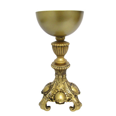 Gaynell Vintage Royal Flower Riser Centerpiece Metal Table Vase