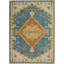 Tapis oriental traditionnel turquoise Lakenya-1278887531