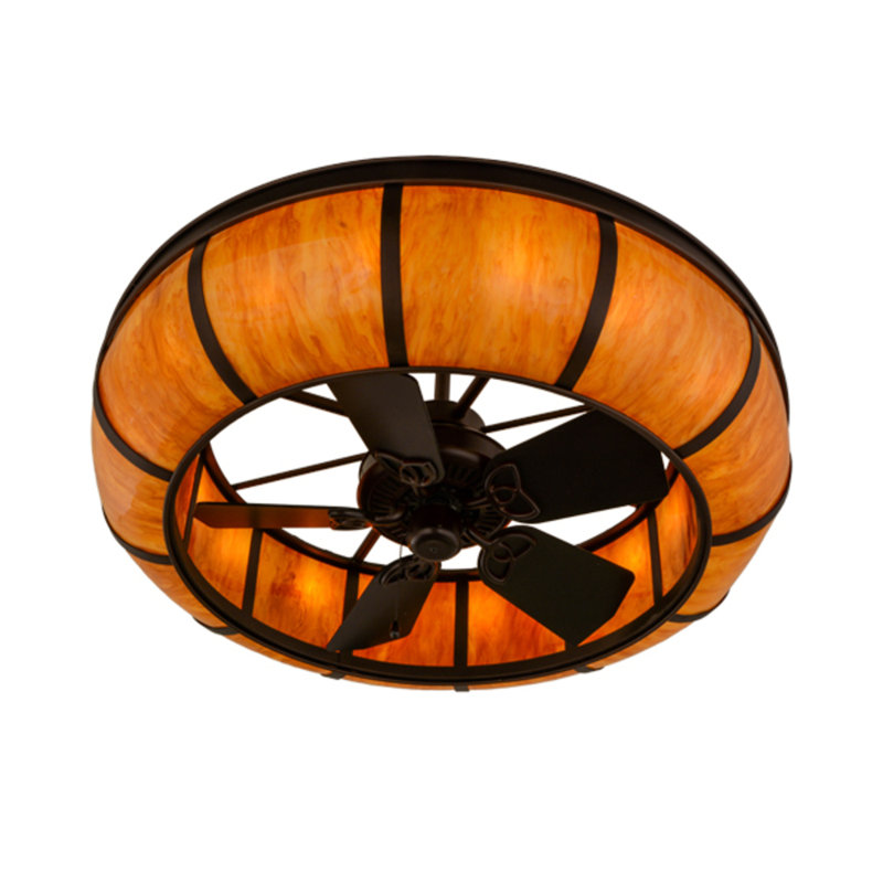 Ventilateur de plafond 30 po avec ensemble d'éclairage Garyville