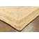 Tapis décoratif en jute beige fabriqué à la main lechez
