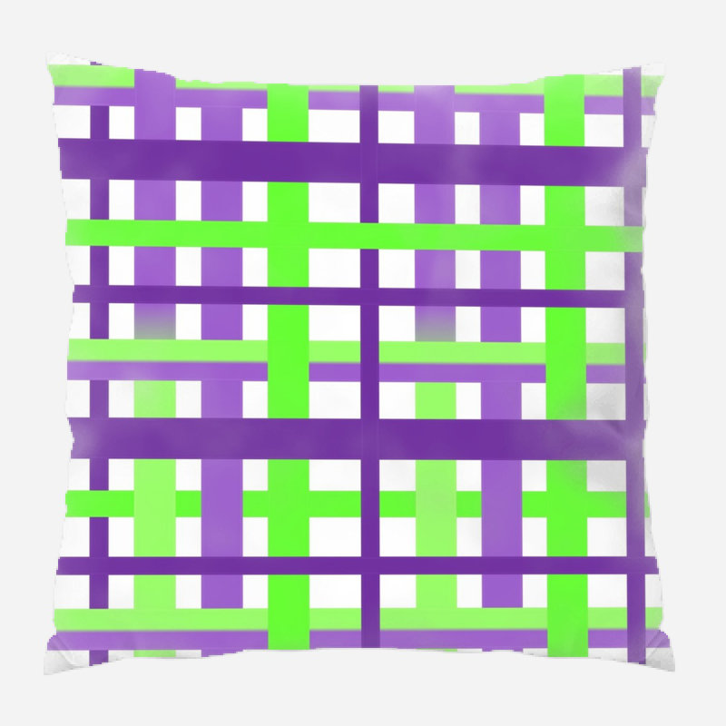 Microsuede Reversible Throw Pillow