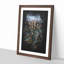 Above New York City - Single Picture Frame Painting on MDF-56841993-56842000