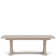 Lana Trestle Dining Table Set With Dining Bench And Armchairs