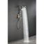 10" Rain Showerhead Integration With 4 Hand Shower, Adjustable Slide Ring And Soap Basket In Mixture Zip