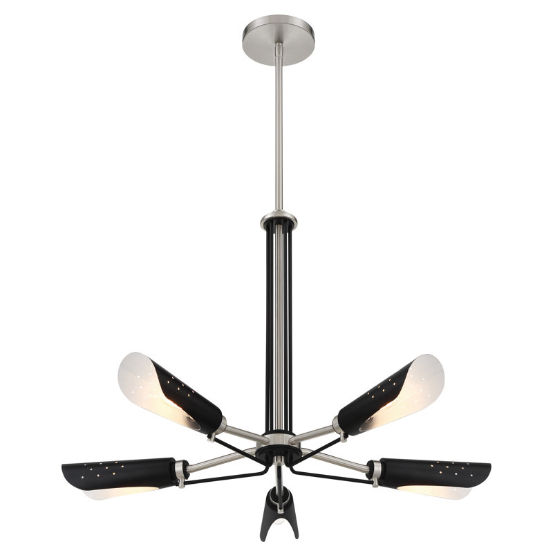 5 - Light Dimmable Sputnik Sphere Chandelier