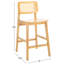 Luz Cane Counter Stool-2066482571