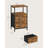 Side Table With 2 Fabric Drawers And Storage Shelf-1005439497