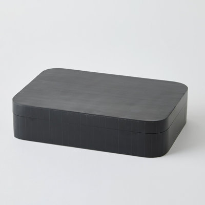 Ellipse Box-Black-Lg