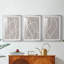 ABSTRACT Series DL XXXVI - Impression sur mesure avec cadre de qualité supérieure mat - 3 pièces-1184535645