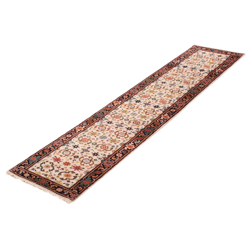 Tapis de couloir unique en laine noué à la main de style nouvel âge 2 pi 7 po x 11 pi 10 po Terriah
