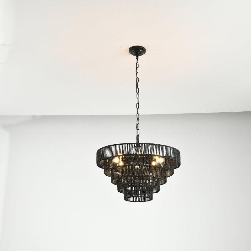 Hemp Rope Chandelier