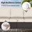 4-Piece Patio PE Wicker Conversation Set with Metal Coffee Table, Sofa, Swivel Chairs & Beige Cushions-1582407837