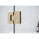 Stellar 90.75 in. x 78 in. Fully Frameless 3 Panel Inline Hinge Shower Door