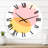 Oversized Minimal Elementary Organic and Geometric Compositions V Wall Clock-59914938