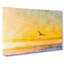 Seagull Flying Over The Beach Painting - Wrapped Canvas-56654402