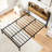 Metal Platform Bed With Headboard Storage & Charging Ports, Full, Black, No Box Spring, Silent Assembly Steps Electrical Outlets, Full Size, Silent, Easy To Install-915227256