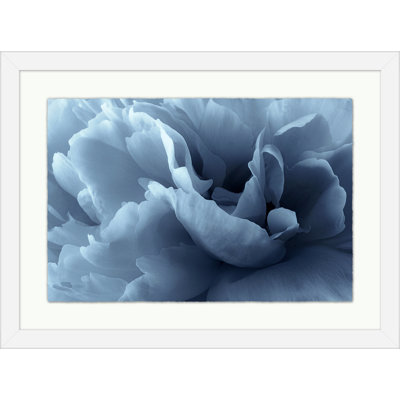 «Flower Macro», reproduction d'art graphique encadrée
