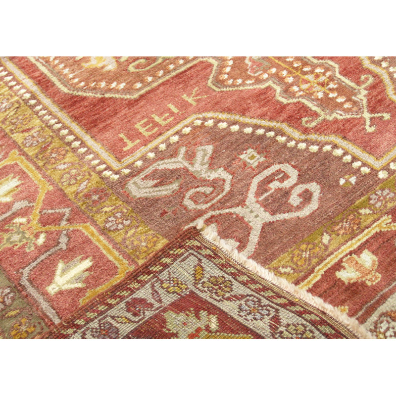 One-of-a-Kind 4'4" X 6'4" 1960s Wool Area Rug in