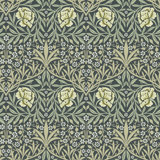Oxford Union Sea Green Floral Vines Wallpaper