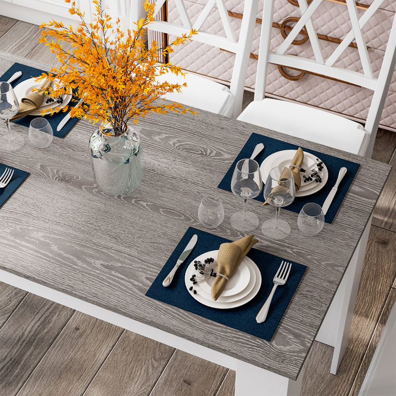 Keesler Dining Table, Dark Gray