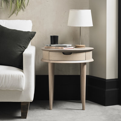 Sievers Solid Wood End Table