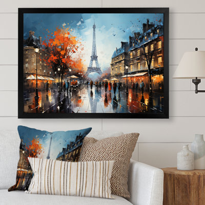 Marguerites City Paris Popart Eiffel - impression