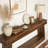Farmhouse Sofa Table Console Table Entryway Table with Storage-2143748825