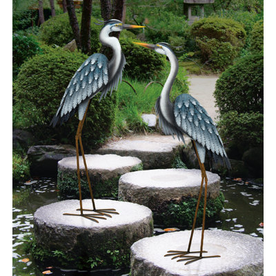 Animals Weather Resistant Metal Garden Statue