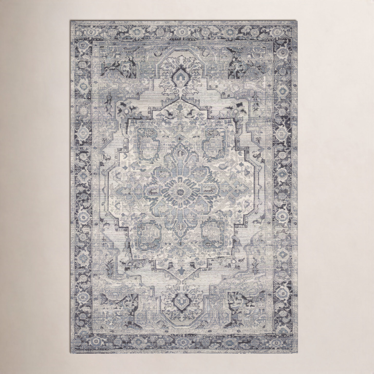 Cusack Oriental Outdoor Rug, Rectangle 5'3" x 7'8"