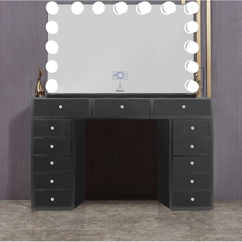 Vanity, Black, 33.5 H x 43.5 W