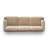 Halsey Tan Textured Fabric Sofa