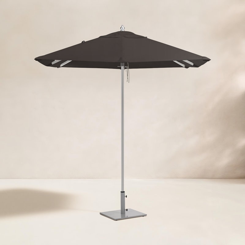 Parasol de marché 6,5 pi Toscha, Papaye Dupione