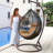 Trimm 1 Person Swing Chair with Stand-341863196